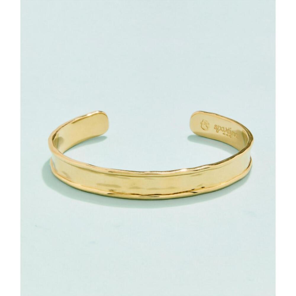 NEW SPARTINA 449 women's twin pines cuff bracelet in gold